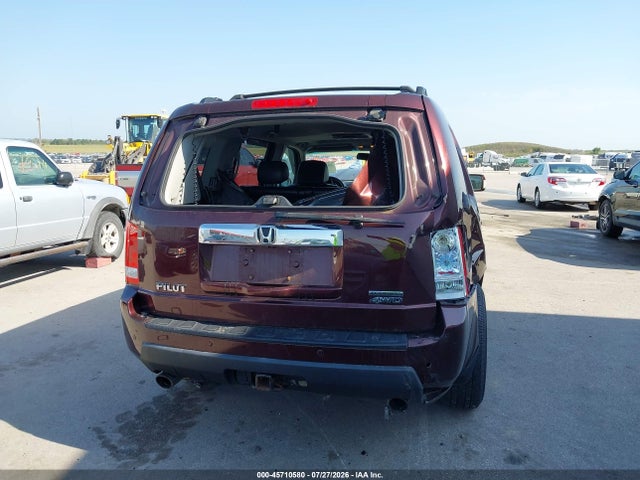 2011 Honda Pilot Touring მანქანა იყიდება აუქციონზე, vin: 5FNYF4H9XBB072601, აუქციონის ნომერი: 45710580
