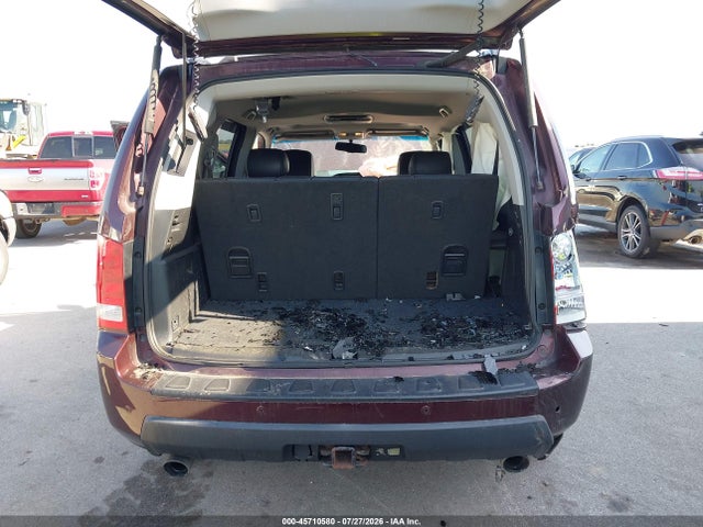 2011 Honda Pilot Touring მანქანა იყიდება აუქციონზე, vin: 5FNYF4H9XBB072601, აუქციონის ნომერი: 45710580