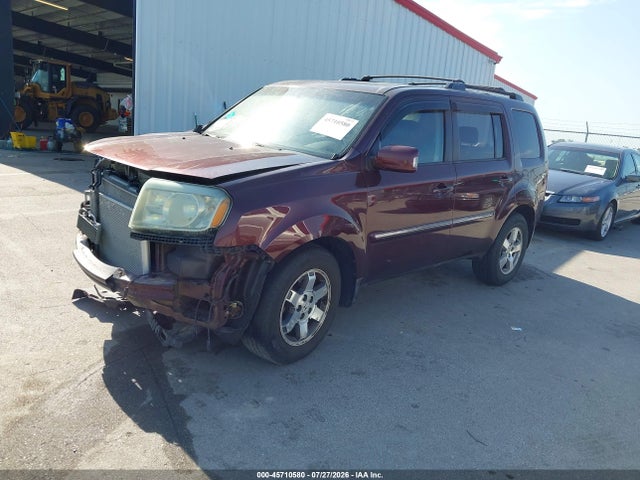 2011 Honda Pilot Touring მანქანა იყიდება აუქციონზე, vin: 5FNYF4H9XBB072601, აუქციონის ნომერი: 45710580