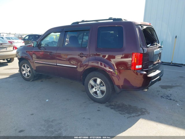2011 Honda Pilot Touring მანქანა იყიდება აუქციონზე, vin: 5FNYF4H9XBB072601, აუქციონის ნომერი: 45710580