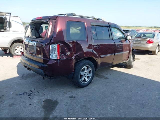 2011 Honda Pilot Touring მანქანა იყიდება აუქციონზე, vin: 5FNYF4H9XBB072601, აუქციონის ნომერი: 45710580