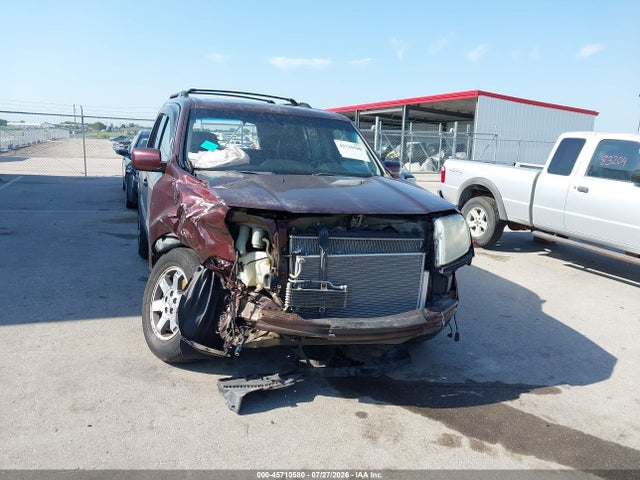 2011 Honda Pilot Touring მანქანა იყიდება აუქციონზე, vin: 5FNYF4H9XBB072601, აუქციონის ნომერი: 45710580