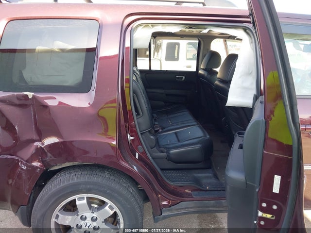 2011 Honda Pilot Touring მანქანა იყიდება აუქციონზე, vin: 5FNYF4H9XBB072601, აუქციონის ნომერი: 45710580