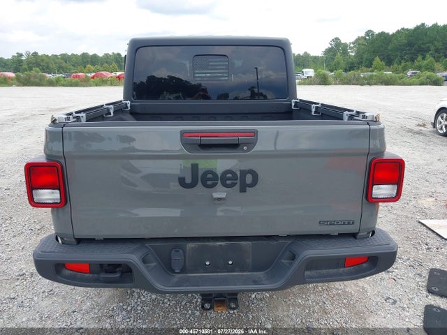 45710581 :رقم المزاد ، 1C6HJTAG8ML611872 vin ، 2021 Jeep Gladiator Sport S 4x4 مزاد بيع
