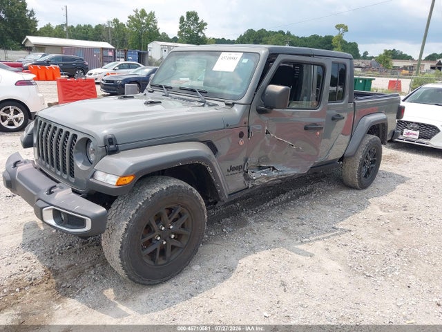 45710581 :رقم المزاد ، 1C6HJTAG8ML611872 vin ، 2021 Jeep Gladiator Sport S 4x4 مزاد بيع