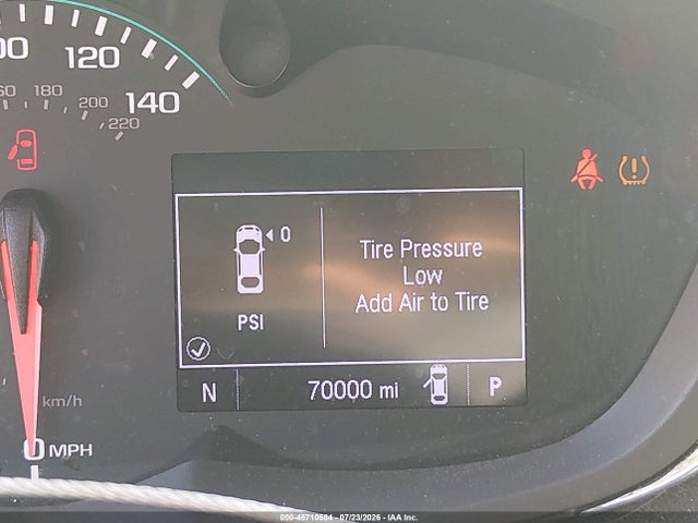 2019 Chevrolet Trax Lt მანქანა იყიდება აუქციონზე, vin: KL7CJPSB9KB870383, აუქციონის ნომერი: 45710584