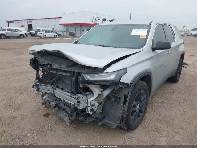 2022 Chevrolet Traverse Fwd Ls მანქანა იყიდება აუქციონზე, vin: 1GNERFKW5NJ138769, აუქციონის ნომერი: 45710608