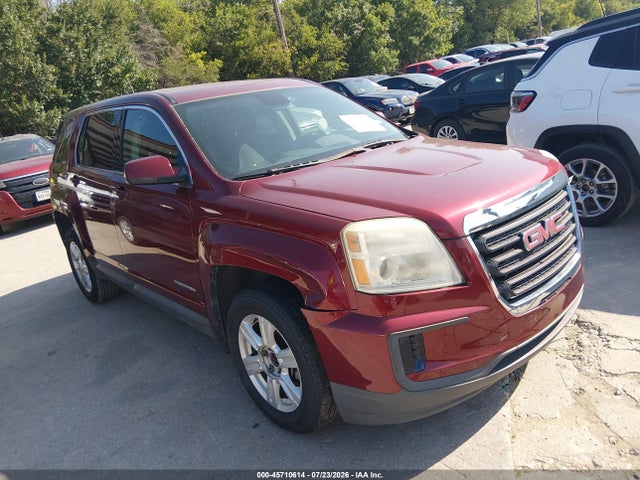 Aukcja sprzedaży 2016 Gmc Terrain Sle-1, vin: 2GKALMEK1G6270017, numer aukcji: 45710614