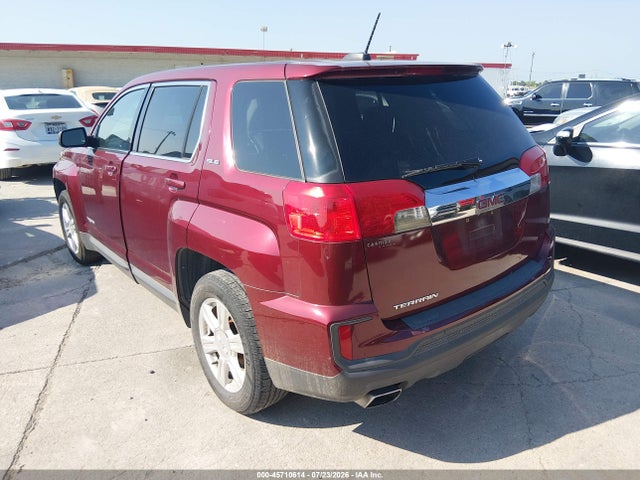 Aukcja sprzedaży 2016 Gmc Terrain Sle-1, vin: 2GKALMEK1G6270017, numer aukcji: 45710614
