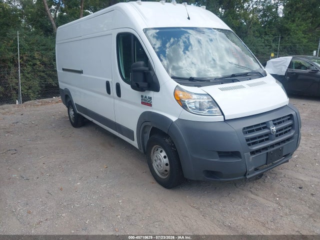45710629 :رقم المزاد ، 3C6TRVDG6HE521385 vin ، 2017 Ram Promaster 2500 High Roof 159 Wb مزاد بيع