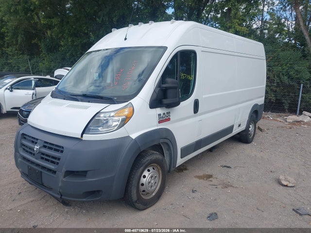 Продажа на аукционе авто 2017 Ram Promaster 2500 High Roof 159 Wb, vin: 3C6TRVDG6HE521385, номер лота: 45710629