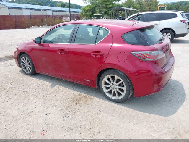 2011 Lexus Ct 200h Premium მანქანა იყიდება აუქციონზე, vin: JTHKD5BH6B2022927, აუქციონის ნომერი: 45710689