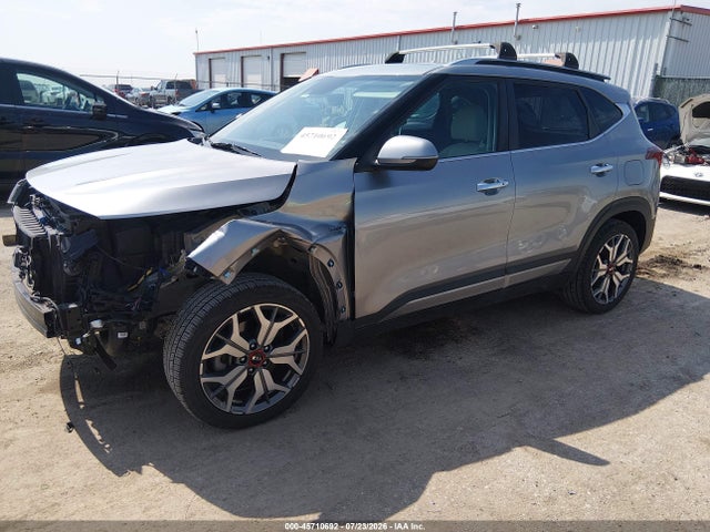 Продажа на аукционе авто 2021 Kia Seltos Sx Turbo, vin: KNDETCA21M7127724, номер лота: 45710692