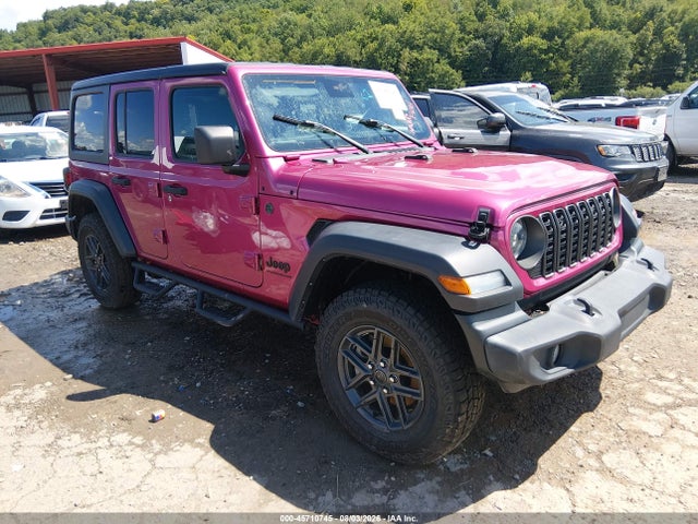 Aukcja sprzedaży 2024 Jeep Wrangler 4-door Sport S 4x4, vin: 1C4PJXDG6RW328710, numer aukcji: 45710745