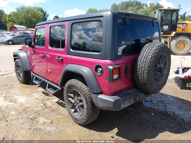 Aukcja sprzedaży 2024 Jeep Wrangler 4-door Sport S 4x4, vin: 1C4PJXDG6RW328710, numer aukcji: 45710745