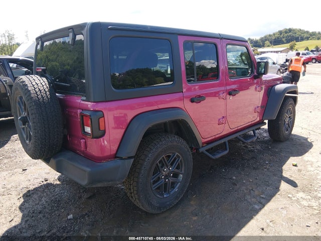 Aukcja sprzedaży 2024 Jeep Wrangler 4-door Sport S 4x4, vin: 1C4PJXDG6RW328710, numer aukcji: 45710745