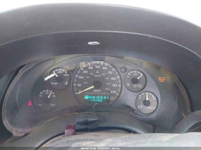 Aukcja sprzedaży 1998 Chevrolet S-10 Ls, vin: 1GCCS1440W8124421, numer aukcji: 45710746