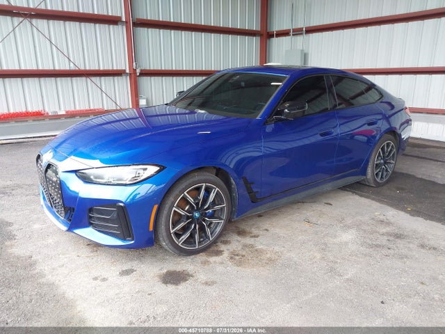 Aukcja sprzedaży 2024 Bmw I4 Gran Coupe M50, vin: WBY33AW0XRFT23658, numer aukcji: 45710788