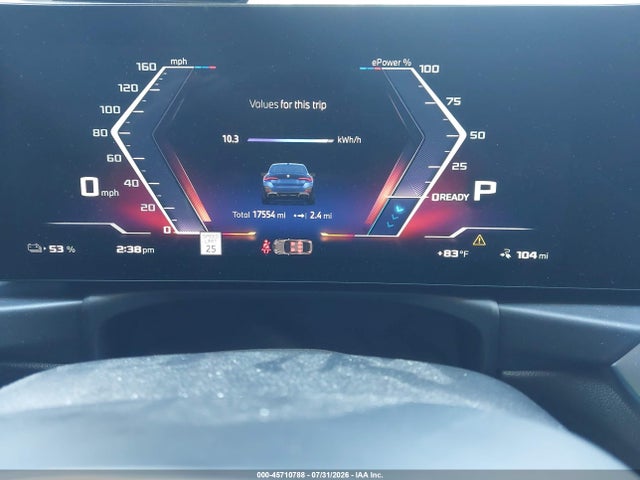 Aukcja sprzedaży 2024 Bmw I4 Gran Coupe M50, vin: WBY33AW0XRFT23658, numer aukcji: 45710788