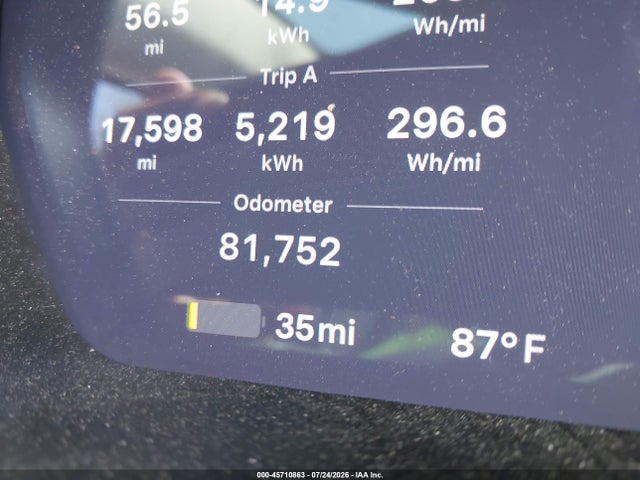 Продаж на аукціоні авто 2017 Tesla Model S 100d/60d/75d/90d/p100d, vin: 5YJSA1E25HF185701, номер лоту: 45710863
