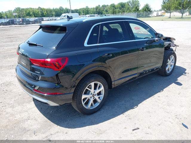 2024 Audi Q3 Premium 40 Tfsi Quattro Tiptronic მანქანა იყიდება აუქციონზე, vin: WA1AUCF32R1083539, აუქციონის ნომერი: 45710920