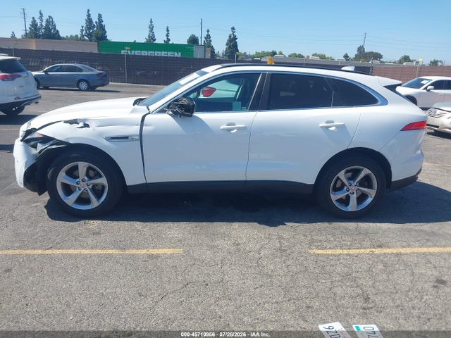 Продаж на аукціоні авто 2019 Jaguar F-pace 25t Premium, vin: SADCJ2FX0KA396281, номер лоту: 45710956