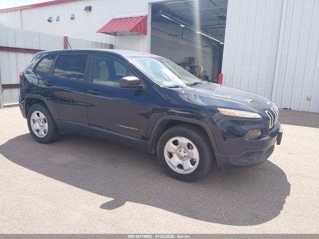 Продаж на аукціоні авто 2016 Jeep Cherokee Sport, vin: 1C4PJMAB5GW313894, номер лоту: 45710962
