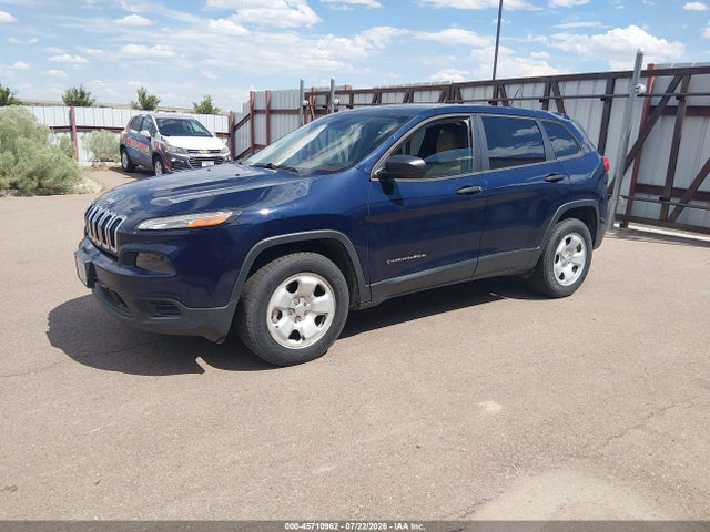 Продаж на аукціоні авто 2016 Jeep Cherokee Sport, vin: 1C4PJMAB5GW313894, номер лоту: 45710962