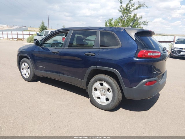 Продаж на аукціоні авто 2016 Jeep Cherokee Sport, vin: 1C4PJMAB5GW313894, номер лоту: 45710962