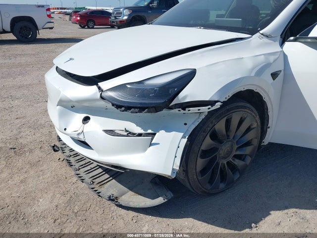 Продаж на аукціоні авто 2022 Tesla Model Y Performance Dual Motor All-wheel Drive, vin: 7SAYGDEF1NF397958, номер лоту: 45711009