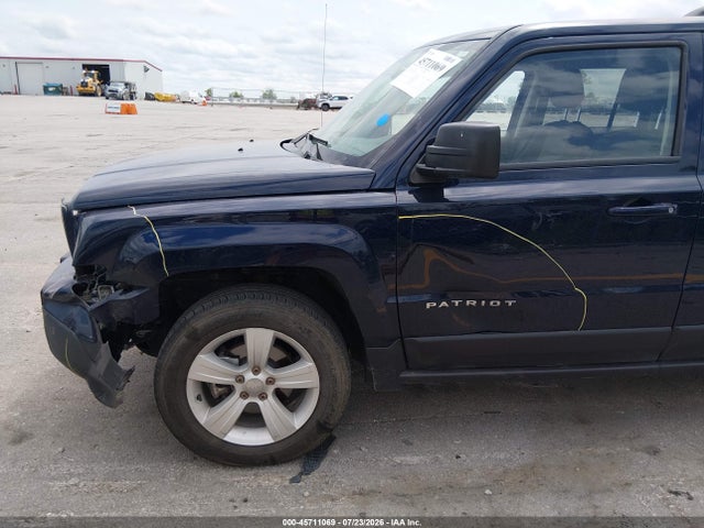 2016 Jeep Patriot Sport მანქანა იყიდება აუქციონზე, vin: 1C4NJRBB8GD522884, აუქციონის ნომერი: 45711069