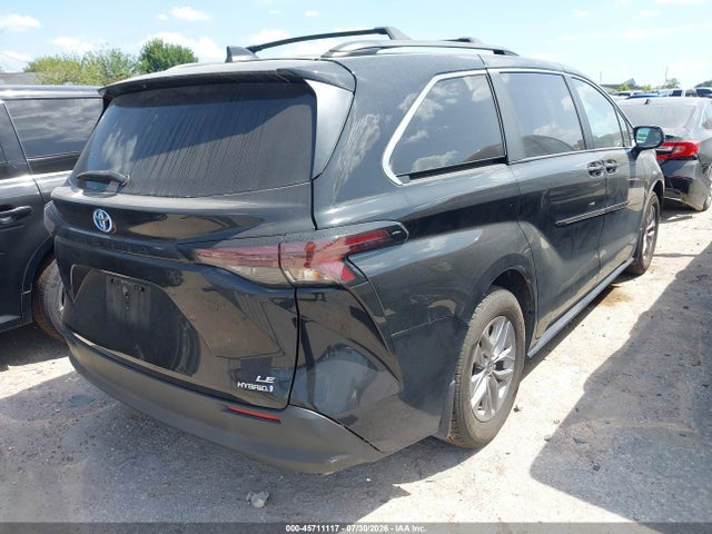 Продажа на аукционе авто 2024 Toyota Sienna Le, vin: 5TDKRKEC5RS188554, номер лота: 45711117