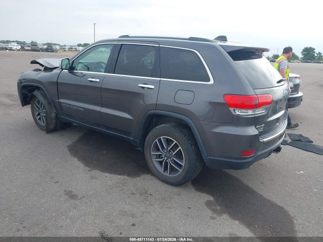 45711143 :رقم المزاد ، 1C4RJFBG4KC638531 vin ، 2019 Jeep Grand Cherokee Limited 4x4 مزاد بيع