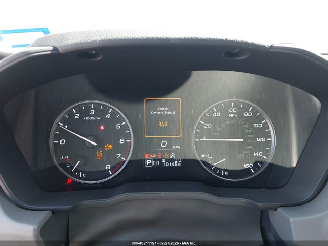 45711157 :رقم المزاد ، 4S4GUHM62S3716377 vin ، 2025 Subaru Crosstrek Limited مزاد بيع