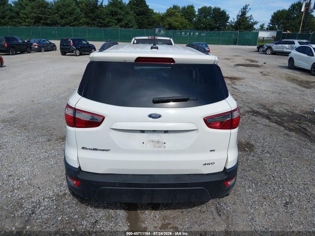 Aukcja sprzedaży 2018 Ford Ecosport Se, vin: MAJ6P1UL6JC229305, numer aukcji: 45711184