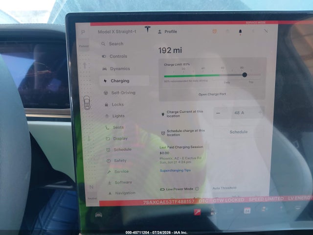 Tesla Model X All-wheel Drive 2026 7SAXCAE53TF488157 Image 17