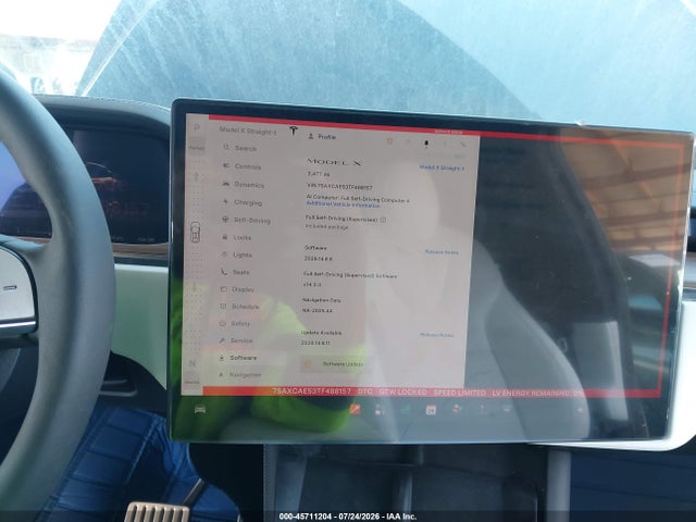 Tesla Model X All-wheel Drive 2026 7SAXCAE53TF488157 Image 18