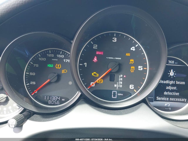 45711205 :رقم المزاد ، WP1AF2A25FLA42197 vin ، 2015 Porsche Cayenne Diesel مزاد بيع