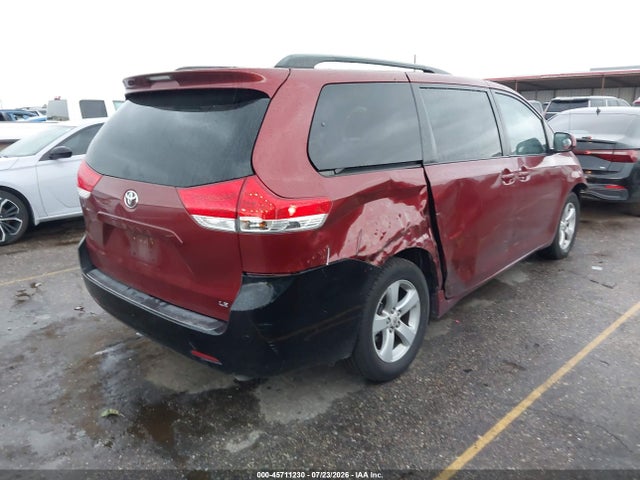 Продажа на аукционе авто 2011 Toyota Sienna Le V6, vin: 5TDKK3DC8BS168316, номер лота: 45711230