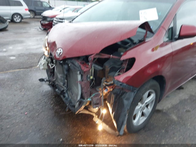 Продажа на аукционе авто 2011 Toyota Sienna Le V6, vin: 5TDKK3DC8BS168316, номер лота: 45711230