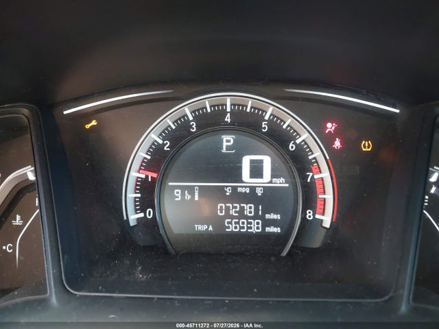 Продажа на аукционе авто 2016 Honda Civic Lx, vin: 19XFC2F59GE020541, номер лота: 45711272