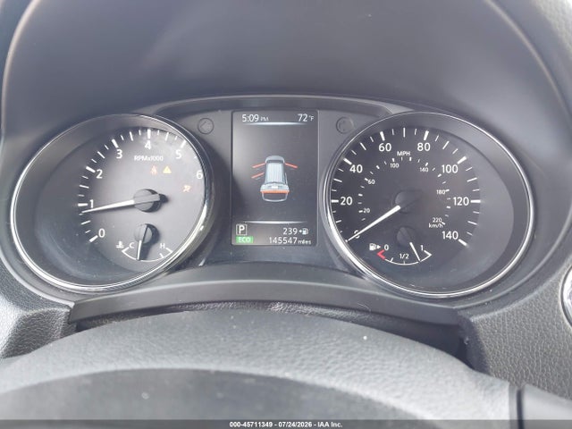 2017 Nissan Rogue Sv მანქანა იყიდება აუქციონზე, vin: 5N1AT2MV0HC875808, აუქციონის ნომერი: 45711349