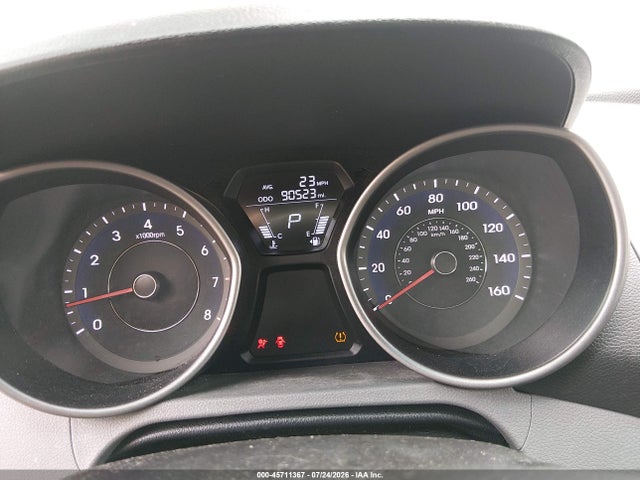 2013 Hyundai Elantra Gls მანქანა იყიდება აუქციონზე, vin: 5NPDH4AE9DH335388, აუქციონის ნომერი: 45711367