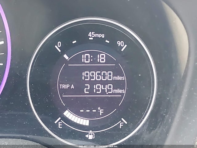 2018 Honda Hr-v Ex მანქანა იყიდება აუქციონზე, vin: 3CZRU5H54JM712335, აუქციონის ნომერი: 45711380