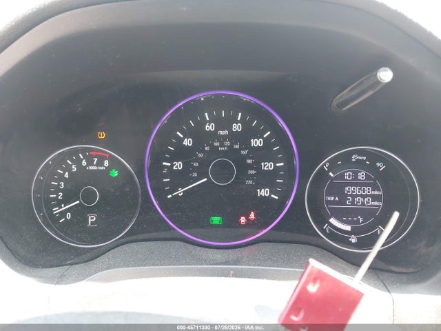 2018 Honda Hr-v Ex მანქანა იყიდება აუქციონზე, vin: 3CZRU5H54JM712335, აუქციონის ნომერი: 45711380