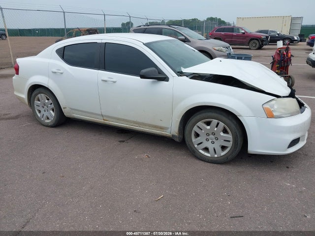 45711387 :رقم المزاد ، 1C3CDZAB8EN139989 vin ، 2014 Dodge Avenger Se مزاد بيع