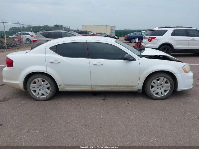 45711387 :رقم المزاد ، 1C3CDZAB8EN139989 vin ، 2014 Dodge Avenger Se مزاد بيع