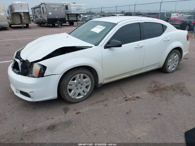 45711387 :رقم المزاد ، 1C3CDZAB8EN139989 vin ، 2014 Dodge Avenger Se مزاد بيع