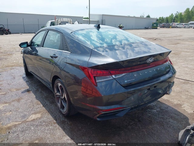 Aukcja sprzedaży 2021 Hyundai Elantra Limited, vin: 5NPLP4AG6MH044041, numer aukcji: 45711457