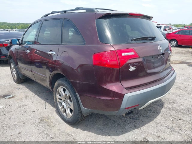 2008 Acura Mdx Technology Package მანქანა იყიდება აუქციონზე, vin: 2HNYD28328H532319, აუქციონის ნომერი: 45711486